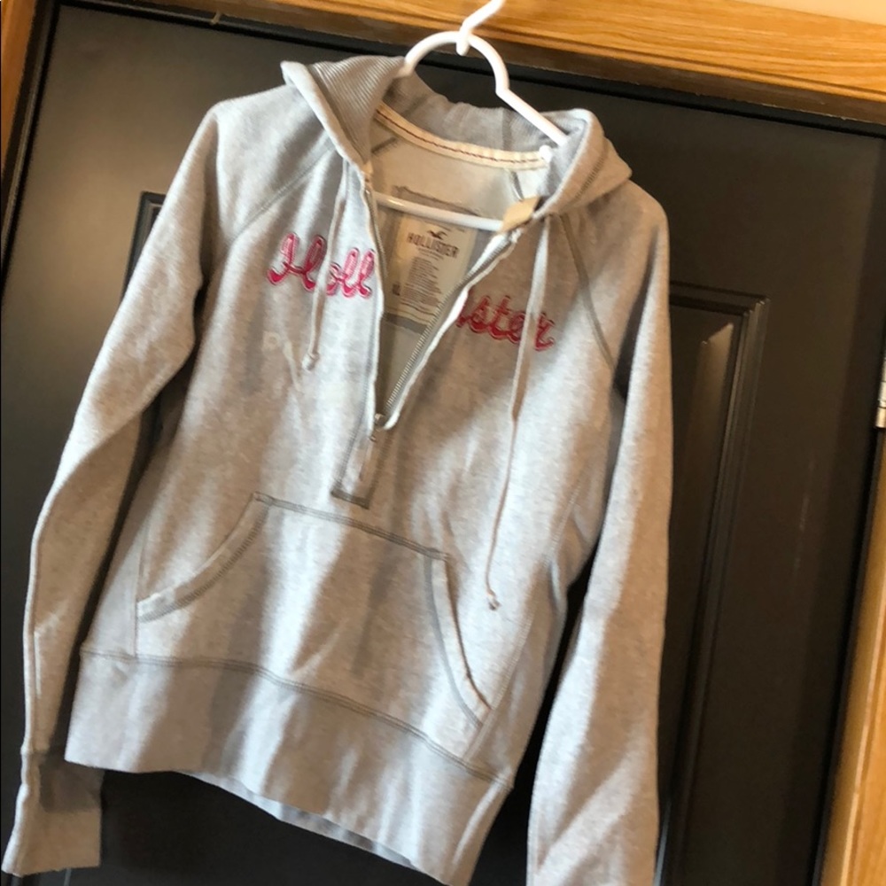 NEW Hollister Zip Sweatshirt